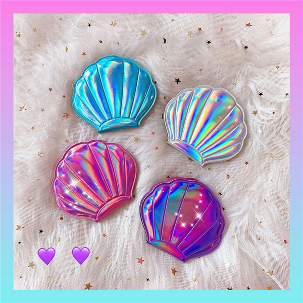 fantasy laser seashell mirror bling bling portable 2-sided makeup mirrors 4 colors mixed color ing
fantasy laser seashell mirror bling bling portable 2-sided makeup mirrors 4 colors mixed color ing