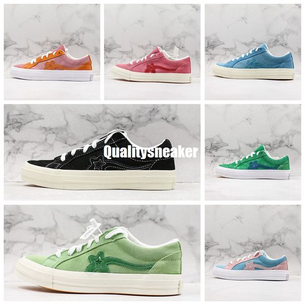 new color ttc the creator x one star golf ox le fleur wang suede green yellow beige sunflower casual skate shoes sneakers 7 colors bag box, White;red
new color ttc the creator x one star golf ox le fleur wang suede green yellow beige sunflower casual skate shoes sneakers 7 colors bag box, White;red