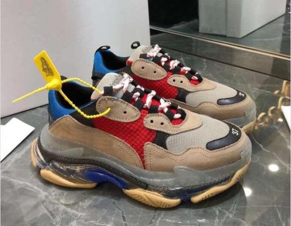 paris 2019 crystal bottom triple s leisure shoes luxury dad shoes platform sneakers for men women vintage kanye old grandpa trainer t07, Black
paris 2019 crystal bottom triple s leisure shoes luxury dad shoes platform sneakers for men women vintage kanye old grandpa trainer t07, Black