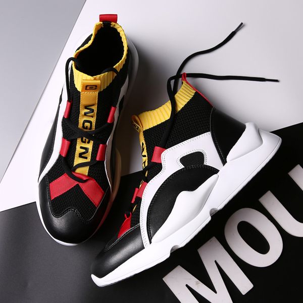 vanmie 2019 sock shoes men casual high sneakers men shoes fashion man hip hop sneakers casual sock, Black
vanmie 2019 sock shoes men casual high sneakers men shoes fashion man hip hop sneakers casual sock, Black