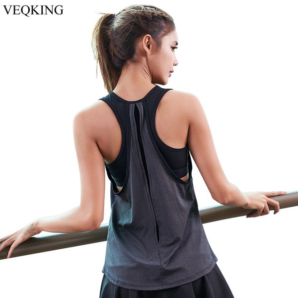 veqking sleeveless yoga shirt with bra,breathable open back sports singlet,quick dry running fitness workout sport shirt, White;red
veqking sleeveless yoga shirt with bra,breathable open back sports singlet,quick dry running fitness workout sport shirt, White;red