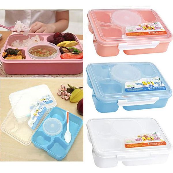 2020 new microwave bento lunch box + spoon utensils picnic container storage box organizer storage
2020 new microwave bento lunch box + spoon utensils picnic container storage box organizer storage