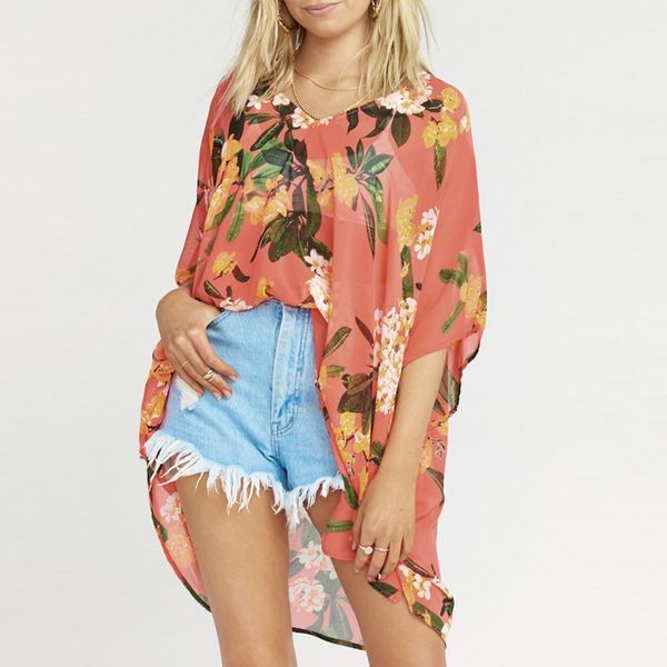 women casual vintage kimono cardigan ladies 2019 summer long crochet chiffon kimono preto loose flora printed shirt 3 color, White
women casual vintage kimono cardigan ladies 2019 summer long crochet chiffon kimono preto loose flora printed shirt 3 color, White