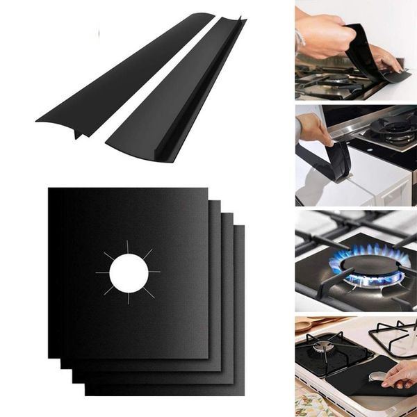 6pc reusable stove burner cover liner mat fire injuries protection trivets stove side easy to clean kitchen tools
6pc reusable stove burner cover liner mat fire injuries protection trivets stove side easy to clean kitchen tools
