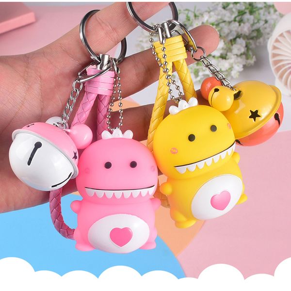 lovely animal dinosaur keychain keyring for women jewelry cute leather rope doll pompom key chain holder car keyring gift charms, Silver
lovely animal dinosaur keychain keyring for women jewelry cute leather rope doll pompom key chain holder car keyring gift charms, Silver