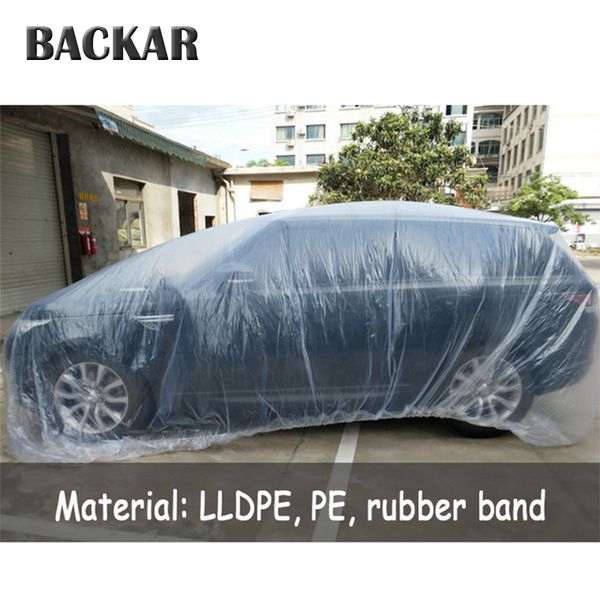 backar pe water dust protection disposable full car covers for e46 e39 a4 b6 b8 a5 fiesta kuga suv car accessories
backar pe water dust protection disposable full car covers for e46 e39 a4 b6 b8 a5 fiesta kuga suv car accessories