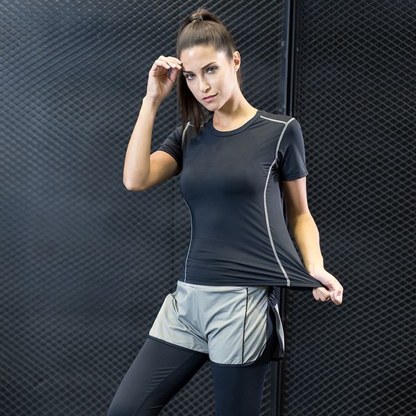 fitness clothes sport short-sleeved shirt ladies running yoga clothes women yoga shirts women fitness running shirt, White;red
fitness clothes sport short-sleeved shirt ladies running yoga clothes women yoga shirts women fitness running shirt, White;red