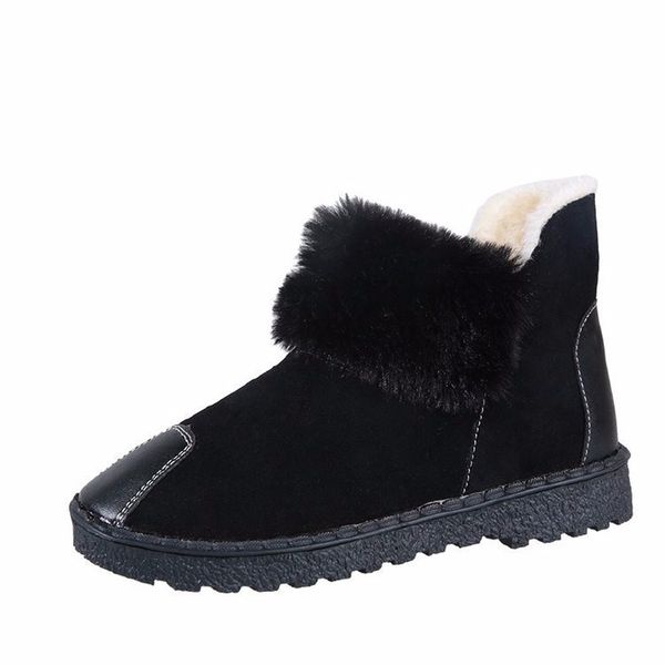 autumn winter women snow boots round toe ankle warm plush boots slip-on women shoes flats black gray shoe lining fashion o11-28
autumn winter women snow boots round toe ankle warm plush boots slip-on women shoes flats black gray shoe lining fashion o11-28