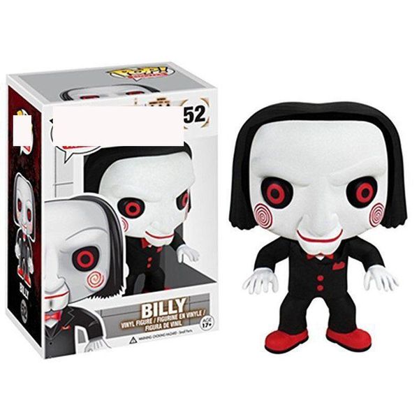 cute funko pop saw billy vinyl doll action figure toy model pvc collection 52# for kids birthday party gift
cute funko pop saw billy vinyl doll action figure toy model pvc collection 52# for kids birthday party gift