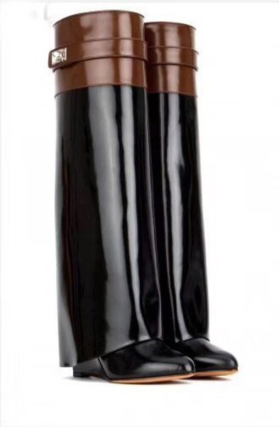 long boots 100% cowhide high heel boots luxury woman high shoes designer ladies shoes zipper leather fashion bare boots large size a337, Black
long boots 100% cowhide high heel boots luxury woman high shoes designer ladies shoes zipper leather fashion bare boots large size a337, Black
