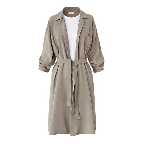 liva girl women 2019 autumn fashion korea style vintage loose long trench female casual khaki red trench coat cloth, Tan;black
liva girl women 2019 autumn fashion korea style vintage loose long trench female casual khaki red trench coat cloth, Tan;black