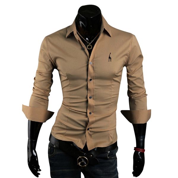 fashion brand clothing long sleeve shirt men slim men dress shirts single breasted mens dress shirts cool, White;black
fashion brand clothing long sleeve shirt men slim men dress shirts single breasted mens dress shirts cool, White;black