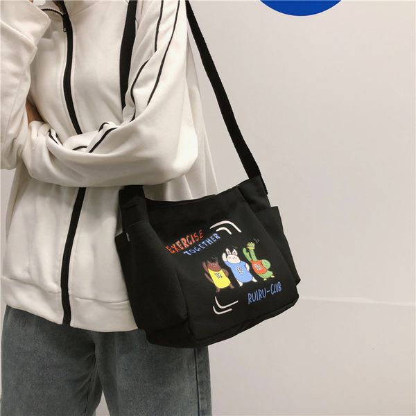 capacity cartoon canvas women shoulder bag pure color cotton tote shopper bag chic eco reusable shopping handbag cloth
capacity cartoon canvas women shoulder bag pure color cotton tote shopper bag chic eco reusable shopping handbag cloth