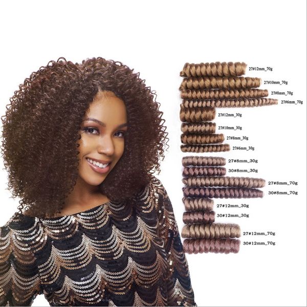 new style curlkalon braids 10 20 inch ombre jumpy jamaican roots curl crochet rebound synthetic hair extension for fashion women, Black
new style curlkalon braids 10 20 inch ombre jumpy jamaican roots curl crochet rebound synthetic hair extension for fashion women, Black