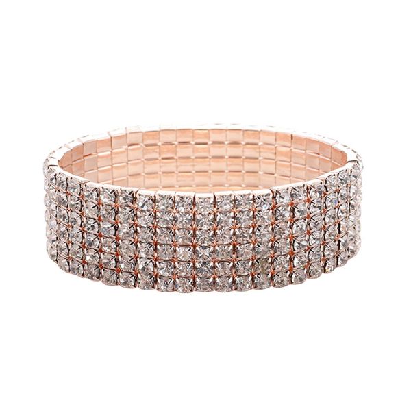 new fashion crystal elasticity big bracelets for women gold/silver/rose gold color bangles, Black
new fashion crystal elasticity big bracelets for women gold/silver/rose gold color bangles, Black