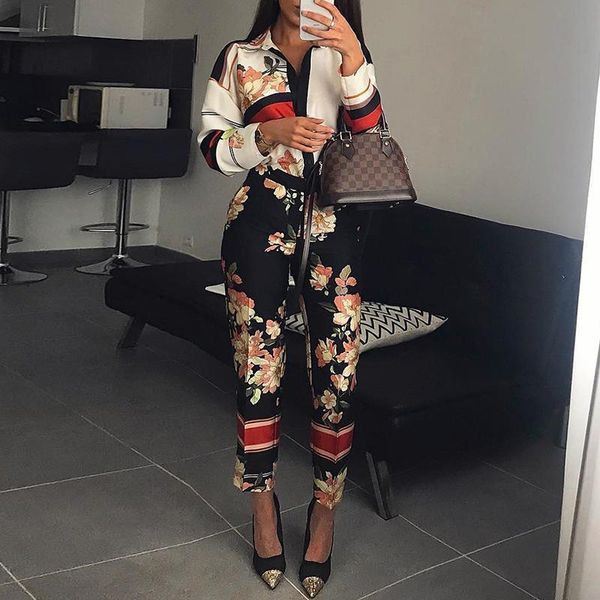 fashion casual elegant women workwear party romper female floral print turn down neck long sleeve jumpsuit drop shipping, Black;white
fashion casual elegant women workwear party romper female floral print turn down neck long sleeve jumpsuit drop shipping, Black;white