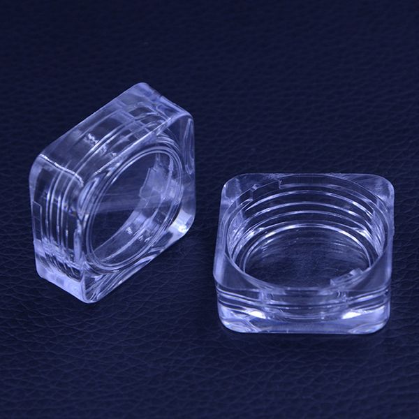 5g empty acrylic clear square cream jar small sample makeup sub-bottling nail case box cosmetic container pots
5g empty acrylic clear square cream jar small sample makeup sub-bottling nail case box cosmetic container pots
