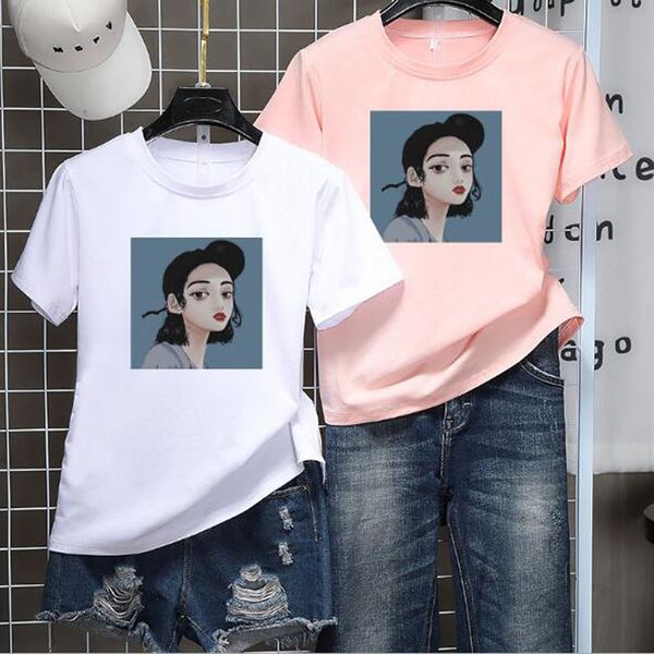 new fashion women t-shirt spring summer short sleeve o neck women tees casual slim fit t shirt femme, White
new fashion women t-shirt spring summer short sleeve o neck women tees casual slim fit t shirt femme, White