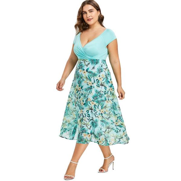 casual dresses women midi v neck wrap chiffon short sleeve plus size dress elegant summer 2021 c30810, Black;gray
casual dresses women midi v neck wrap chiffon short sleeve plus size dress elegant summer 2021 c30810, Black;gray