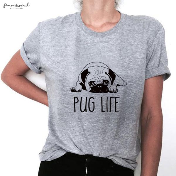 cotton cut pug women t shirts -shirt casual women t -shirt new drawing woman tee, White
cotton cut pug women t shirts -shirt casual women t -shirt new drawing woman tee, White