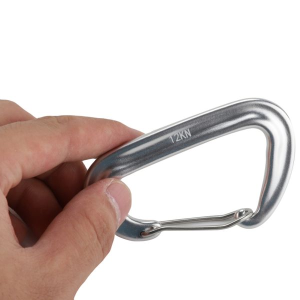 aviation aluminum 12kn d-shape buckle ultra sturdy safety locking carabiner outdoor camping hiking edc tooli
aviation aluminum 12kn d-shape buckle ultra sturdy safety locking carabiner outdoor camping hiking edc tooli