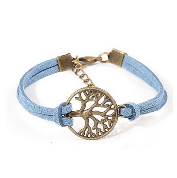 the tree of life bracelets solid color velvet bracelets charms jewelry gifts for others wrap bracelets, Golden;silver
the tree of life bracelets solid color velvet bracelets charms jewelry gifts for others wrap bracelets, Golden;silver