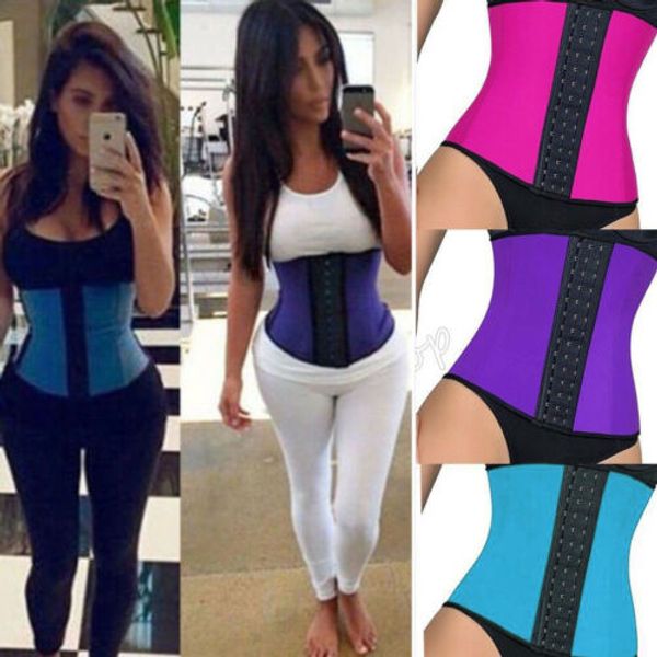 womens s-ports latex underbust body shaper waist clincher corset training trainer belt, Black;brown
womens s-ports latex underbust body shaper waist clincher corset training trainer belt, Black;brown