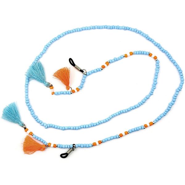 imixlot new arrival retro beads eyeglass sunglasses spectacle cord with tassels neck strap string chain link holder 4colours, Silver
imixlot new arrival retro beads eyeglass sunglasses spectacle cord with tassels neck strap string chain link holder 4colours, Silver