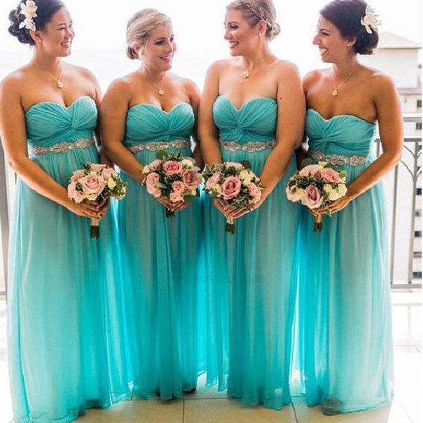 beautiful beach turq bridesmaid dresses long chiffon sweetheart crystal ribbon pleated empire wedding party prom bridesmaids dress, White;pink
beautiful beach turq bridesmaid dresses long chiffon sweetheart crystal ribbon pleated empire wedding party prom bridesmaids dress, White;pink
