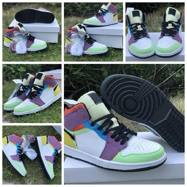 release 1 mid se multicolor basketball shoes cw1140-100 mens 1s outdoor sports sneakers ship with shoebox size 36-45
release 1 mid se multicolor basketball shoes cw1140-100 mens 1s outdoor sports sneakers ship with shoebox size 36-45