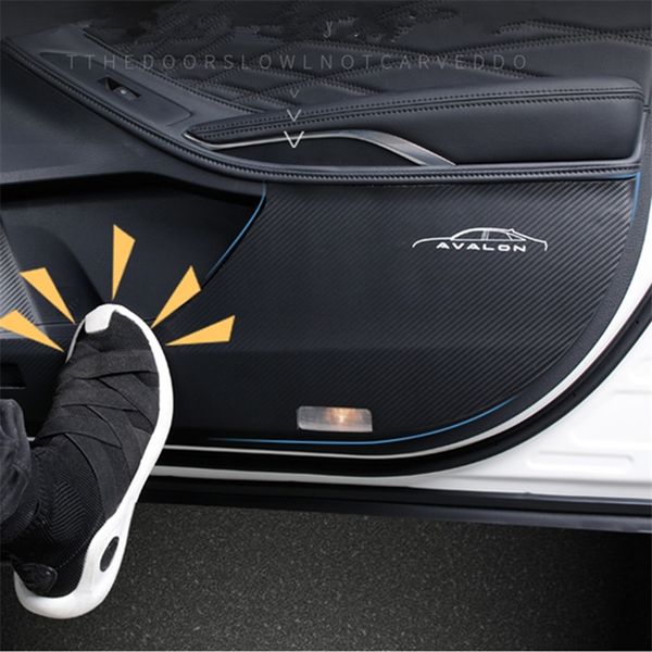car door anti-kick pad anti-kick film protection stickers anti-dirty stickers interior decoration for avalon 2018-19
car door anti-kick pad anti-kick film protection stickers anti-dirty stickers interior decoration for avalon 2018-19