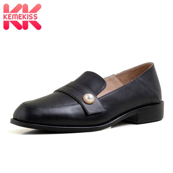 kemekiss women slip on real leather flat shoes women bead spring autumn leisure shoes daily office work footwear size 34-39, Black
kemekiss women slip on real leather flat shoes women bead spring autumn leisure shoes daily office work footwear size 34-39, Black