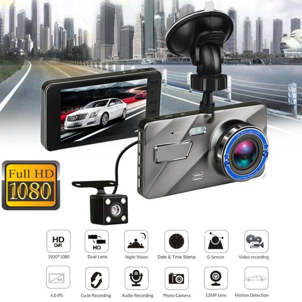 dash cam new dual lens car dvr camera full hd 1080p 4 ips front+rear blue mirror night vision video recorder parking monitor
dash cam new dual lens car dvr camera full hd 1080p 4 ips front+rear blue mirror night vision video recorder parking monitor