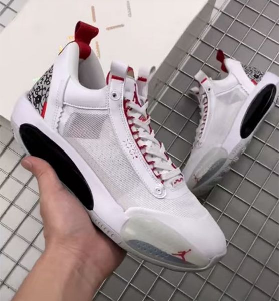 aj 34 white cement bayou boys 2020 basketball shoes jumpman xxxiv 34s men trainer shoe with box store size 7-12, Black
aj 34 white cement bayou boys 2020 basketball shoes jumpman xxxiv 34s men trainer shoe with box store size 7-12, Black