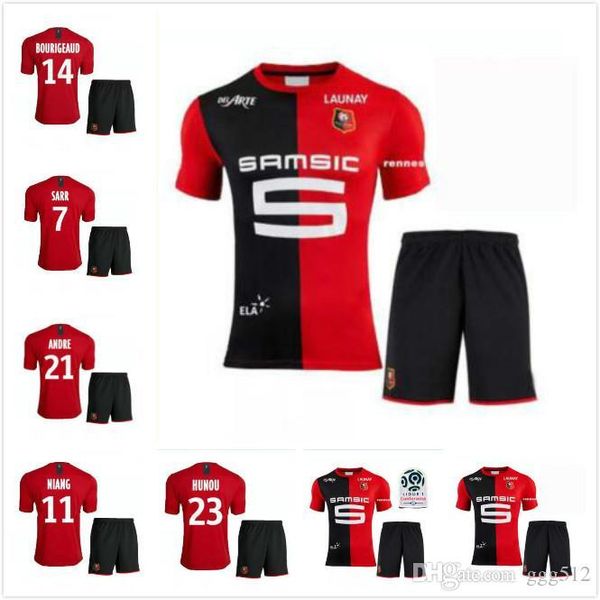 19 20 stade rennais home football jersey 2019 2020 rennes maillot de foot#7 sarr#11 niang#14 bourigeaud#21 andre#23 hunou suit footba, Black
19 20 stade rennais home football jersey 2019 2020 rennes maillot de foot#7 sarr#11 niang#14 bourigeaud#21 andre#23 hunou suit footba, Black