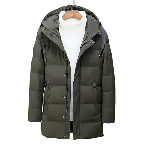 2019 new winter men's thick hooded cotton padded warm jacket in the long coat down cotton casual men's coat 3xl, Black
2019 new winter men's thick hooded cotton padded warm jacket in the long coat down cotton casual men's coat 3xl, Black
