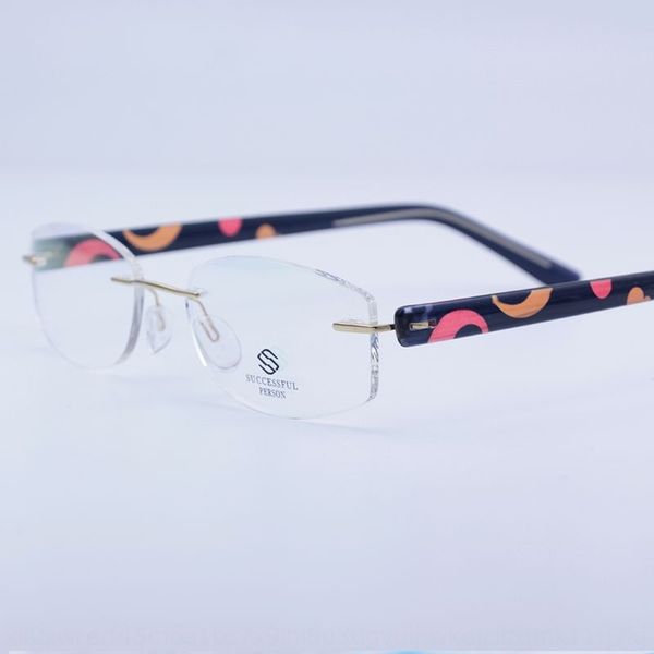 frameless pure titanium glasses men's mixed batch ultra light ip electroplating titanium frame glasses frame myopia women's square, Silver
frameless pure titanium glasses men's mixed batch ultra light ip electroplating titanium frame glasses frame myopia women's square, Silver