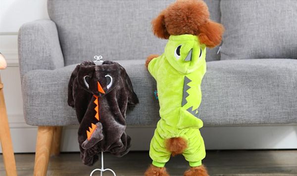 2019 new casual fashion personality simple cartoon dinosaur turned into pet clothes autumn and winter entertainment transformed pet clothes
2019 new casual fashion personality simple cartoon dinosaur turned into pet clothes autumn and winter entertainment transformed pet clothes