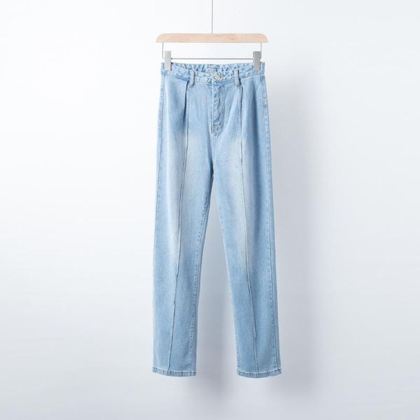 western style women's dress 2019 summer new style versatile high-waisted slimming stereo line jeans women's, Blue
western style women's dress 2019 summer new style versatile high-waisted slimming stereo line jeans women's, Blue