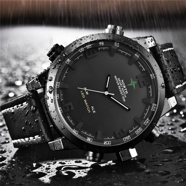 north casual sports quartz watch men leather analog electronic digital watch watches man relogio masculino, Slivery;brown
north casual sports quartz watch men leather analog electronic digital watch watches man relogio masculino, Slivery;brown