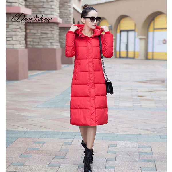 colorful hooded winter down coat jacket long thick warm women casaco feminino abrigos mujer invierno wadded cotton padded parkas, Black
colorful hooded winter down coat jacket long thick warm women casaco feminino abrigos mujer invierno wadded cotton padded parkas, Black