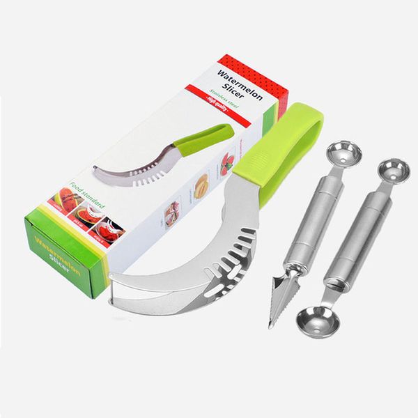 3шт / set арбуз slicer партии питания cut fruit ложка cutter scoop быстрые режущие инструменты slicer смарт кухни из нержавеющей стали
3шт / set арбуз slicer партии питания cut fruit ложка cutter scoop быстрые режущие инструменты slicer смарт кухни из нержавеющей стали
