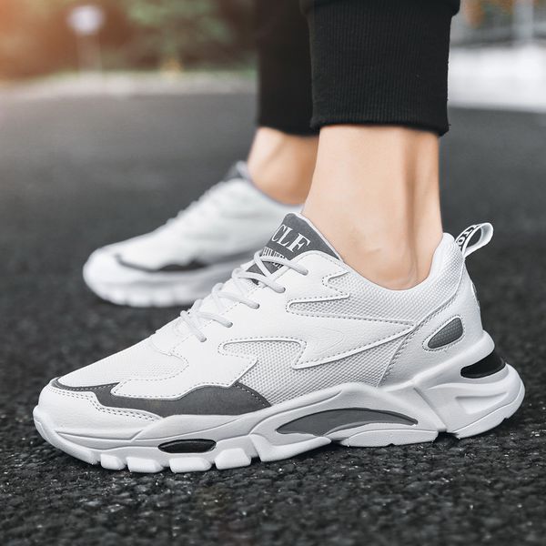 autumn summer dad shoes chic casual shoes men breathable footwear lace-up trainers classic thick sole mesh clunky sneakers, Black
autumn summer dad shoes chic casual shoes men breathable footwear lace-up trainers classic thick sole mesh clunky sneakers, Black