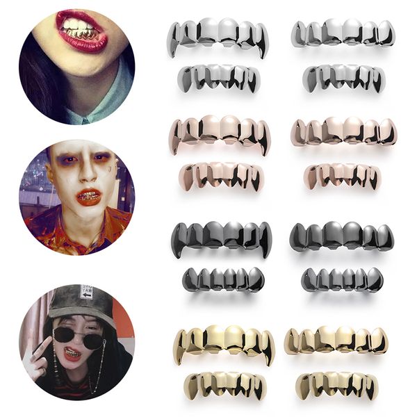 hip hop personality teeth gold silver rose gold tooth grillz gold false teeth sets vampire grills for women&men dental grills jewelry
hip hop personality teeth gold silver rose gold tooth grillz gold false teeth sets vampire grills for women&men dental grills jewelry
