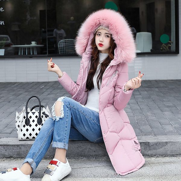 fashion long down jacket 2018 new warm winter duck down jacket women coat hooded fur collar female outwear, Black
fashion long down jacket 2018 new warm winter duck down jacket women coat hooded fur collar female outwear, Black