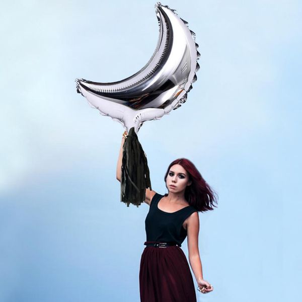 foil moon helium balloon mylar balloons with tassel halloween party decor 36 inch sliver
foil moon helium balloon mylar balloons with tassel halloween party decor 36 inch sliver