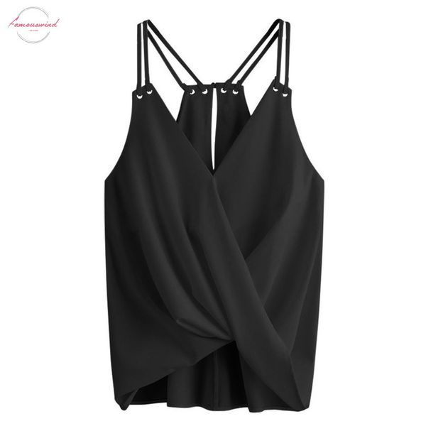 summer chiffon tank women solid sleeveless strap vest women casual cross cami camisas mujer camisole 2020, White
summer chiffon tank women solid sleeveless strap vest women casual cross cami camisas mujer camisole 2020, White
