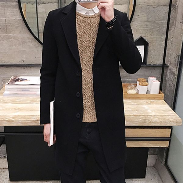 korean lapel business men wool coat winter autumn coats minimalist solid khaki casual black blue woolen overcoat work outwear
korean lapel business men wool coat winter autumn coats minimalist solid khaki casual black blue woolen overcoat work outwear
