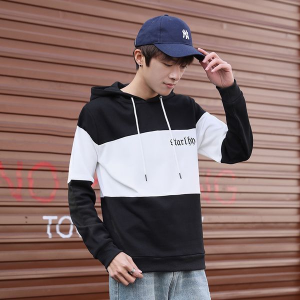 mens designer hoodie long sleeve t-shirt men's sweater qiuchao brand hooded letter printed men's sweater, Black
mens designer hoodie long sleeve t-shirt men's sweater qiuchao brand hooded letter printed men's sweater, Black