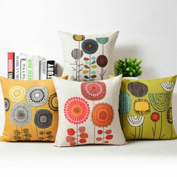 1pcs fashion cotton linen flower pattern throw pillow cushion cover seat car home decor sofa bed decorative pillowcase pillow case
1pcs fashion cotton linen flower pattern throw pillow cushion cover seat car home decor sofa bed decorative pillowcase pillow case
